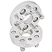 SCITOO 2X 1 inch Allow 5x100 Cars to use 5x4.5 5x114.3mm Hubcentric Wheel Spacers Adapters 56.1mm CB 12x1.25 Fits for FR-S for BRZ for Forester Wheel spacers adapters