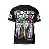 TZVEHAFYA Men's Callboys Music Band Electric T-Shirt Stylishprinted Short Sleeve Shirt Casual and Versatile Suitable for Multiple Scenarios Multicoloured XL #5