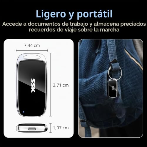 SSD Externo USB 3.2 Gen2x2 SSK 4TB para Consola de Juegos y Mac 8