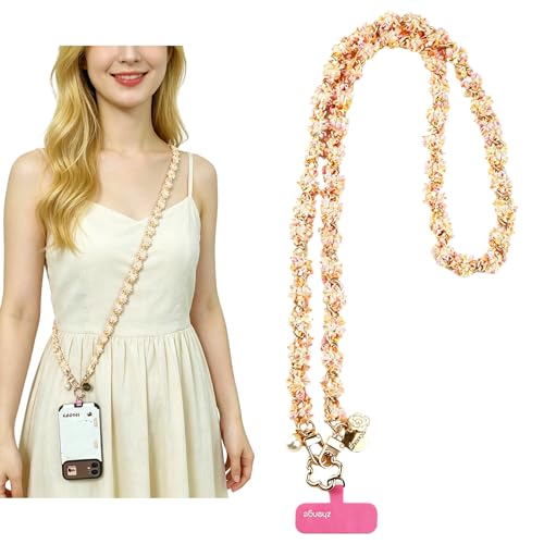Sac de téléphone et sac à main sublimés par une lanière florale pastel