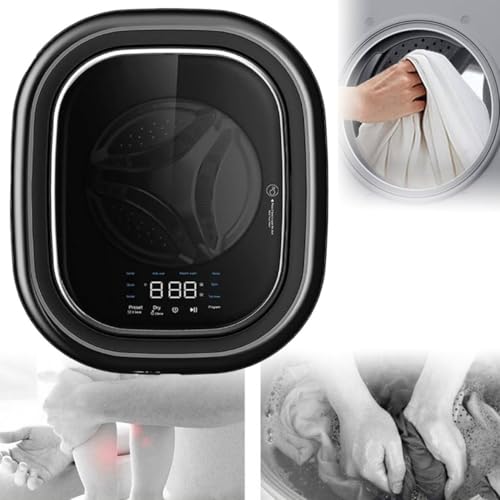 Automatic Mini Washing Machine,Fully Automatic Washing Machine and Dryer,Wall-Mounted Electric Compact Washing Machine, High Temperature Washing,3kg Capacity,for Apartments/Dorms