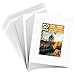 Golden State Art, Pack of 50 White 8x10 Picture Mats Mattes with White Core Bevel Cut for 5x7 Photo + Backing +Bags