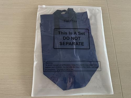FoldTier 50 Pcs Insulated Take Away Bags Bulk Thermal Insulation Food for Coffee Milk Tea Hot Cold Food Fresh Seafood Cooler Pizza Delivery Bags for Catering Restaurant Grocery (Navy Blue)