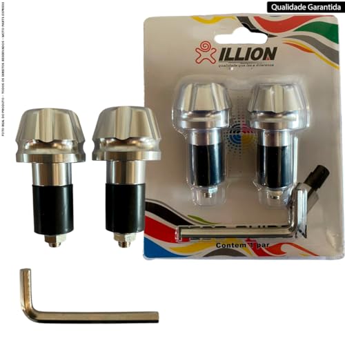 Peso Guidão Cromado Universal Cromado - (par)