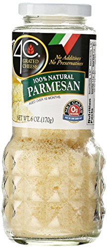 4C Grated Parmesan Cheese, 6 oz