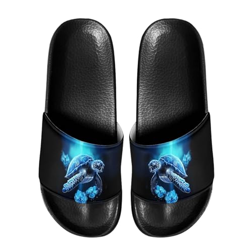 Image of Footwear for Mens Open Toe Athletic Sandals Anti-Slip Sole Slide Sandals Pillow House Flat Shoes Comfortable Slip On Slippers for Indoor & Outdoor