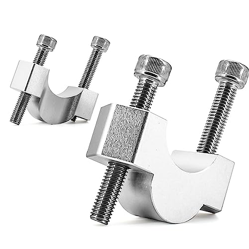 Riser de guidon 28 mm pour BMW F900R et F900XR rehausseur argent