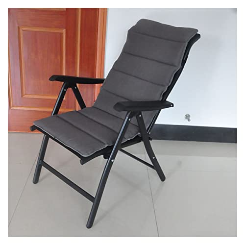 MTFZD rutschfest Auflage Für Gartenliege Sonnenliege Liegestuhl Deckchair Tragbare Liegenauflage Polsterauflage Patio Chair Relaxliegenauflage (Color : 118x48x2cm) Cover