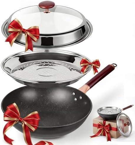 Kseroo Carbon Steel Wok Pan - Thumbnail 3