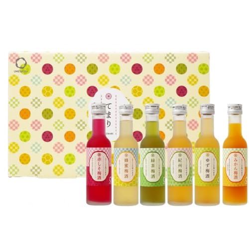 なでしこのお酒「てまり」180ml 梅酒 6本セット [MG76]