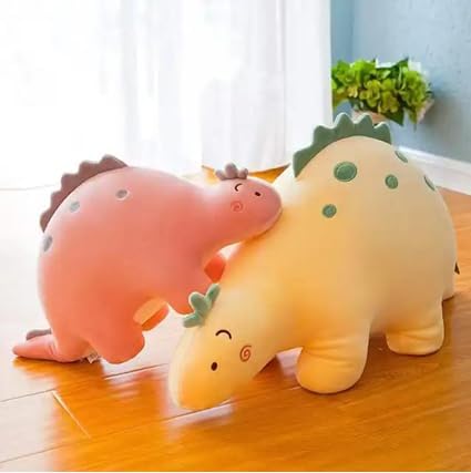 Image of HUG 'n' FEEL SOFT TOYS - Cute Dinosaur 35cm Soft Toy Plush Toy | Big Stuffed Animal | Ultra Soft, Huggable & Cuddly Gift for Kids, Girls, Boys | Perfect for Birthday, Valentine's Day