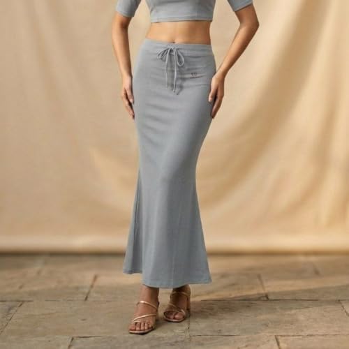 Image of Women's Saree Shapewear - Slim Fit Stretchable Petticoat for Sarees | Comfortable Waistband | Body Shaping Underskirt