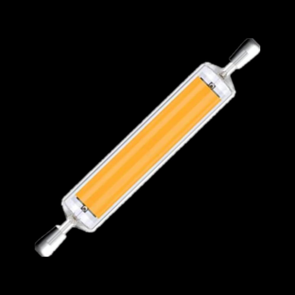 WYLIELAMSH Dimmable COB R7S LED Lamp 20W 78mm 40W 118mm 50W 189MM Bulb AC 220V 240V Replace Halogen Light Led Glass Tube R7s,Cold White,15W 78MM