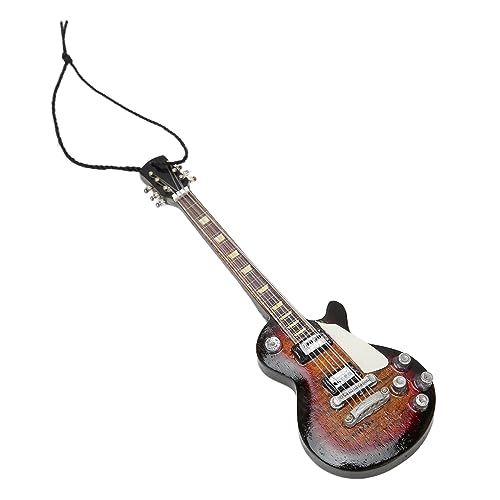 Décoration de Guitare électrique Miniature, Modèle de Guitare électrique Miniature en Bois Massif à Haut Réalisme Tout Assorti pour le Festival de Musique pour les Mélomanes pour - Les Beatles, Paul McCartney, John Lennon, RIngo Starr, George Harrison Décoration de Guitare électrique Miniature, Modèle de Guitare électrique Miniature en Bois Massif à Haut Réalisme Tout Assorti pour le Festival de Musique pour les Mélomanes pour