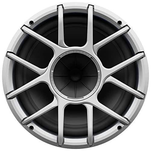 CreativeAudio Wet Sounds REV 12 HD 12-Inch Horn Loaded Compression Driver Tower Speakers with XZ Grills & ADP-REV-HD-X-B X-Mount, 400 Watts RMS, White, Pair (Renewed)