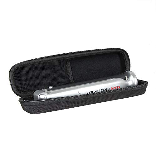 Hermitshell Hard EVA Travel Case fits MANGROOMER Do-It-Yourself Electric Back Hair Shaver
