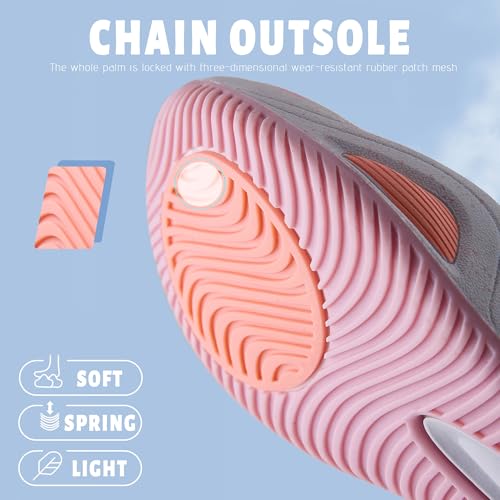 Image of Men's Basketball Shoes Fashionable Breathable Anti Slip Sports Shoes Outdoor Running Fitness Training Shoes