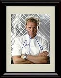 Gordon Ramsay Chef Autograph Promo Print - Portrait - Framed 8x10