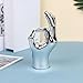 Hand Gesture Statue Modern Art Gesture Sculpture Table Statue Ornament for Home Office Living Room Table Decoration - Silver, OK