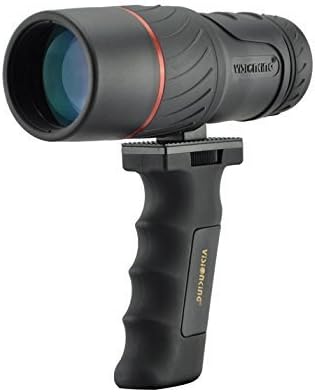 Monoculars K 8x42 Monocular Super Portable Bright & Clear Monocular Telescope Bak4 with Accu-Grip Handheld Tripod System