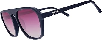 goodr Retro G, Polarised Sunglasses for Men & Woman, Large Sized Frame, UV400 Protection, No Slip, No Bounce