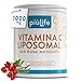 Vitamina C Liposomal 1000mg PiùLife, 180 Cápsulas, Vitamina C Pura Con Rosa Mosqueta, Suplemento Para Reforzar El Sistema Inmunológico, Energía, Alta Absorción Y Tolerancia