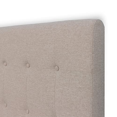 INTENSE DECO Tête de lit capitonnée Premium Tissu 180cm Beige – vue 4