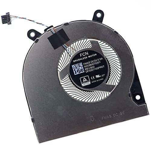 Ventilateur 6033B0079301 résout la surchauffe sur PC portable HP x360 14m-dw