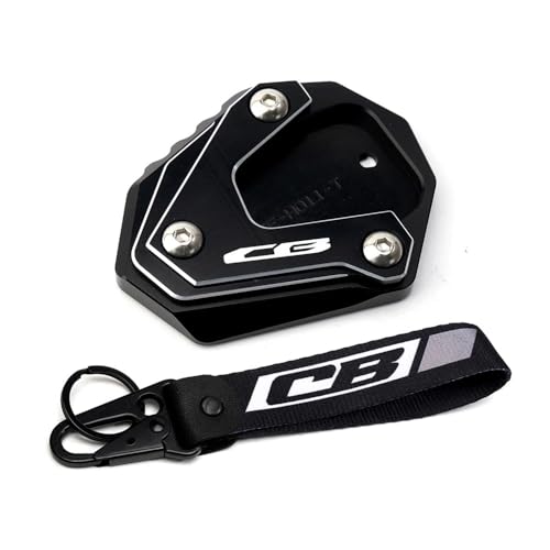 Extension de béquille CB125R béquille latérale moto CBR650R noire
