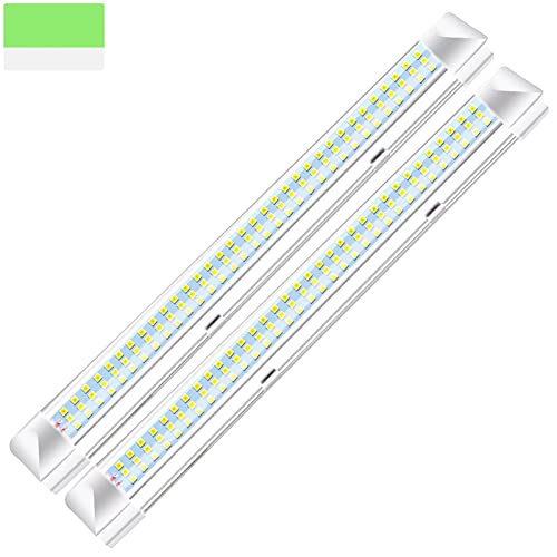 papasbox 2 x 108 LED Iluminación interior para coche, iluminación interior de 12 V, 12 V, barra de luz, 9 W, lámpara fluorescente para cocina, camping, caravana, barco Cover