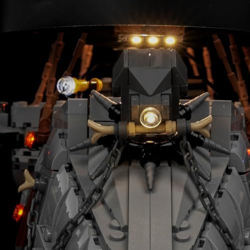 LocoLee RC Light kit Compatible with Lego Garp's Marine Battleship 75646 - Not Actual Model Only Lights, LED Lighting Accessories for LEGO Marine Battleship for Display Collectors — view 6