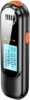 Digital Breathalyzer for Alcohol Testing with LCD Display, Rechargeable Portable Blood Alcohol Content Tester, High Sensitivity Touchless BAC Detector for Personal Use