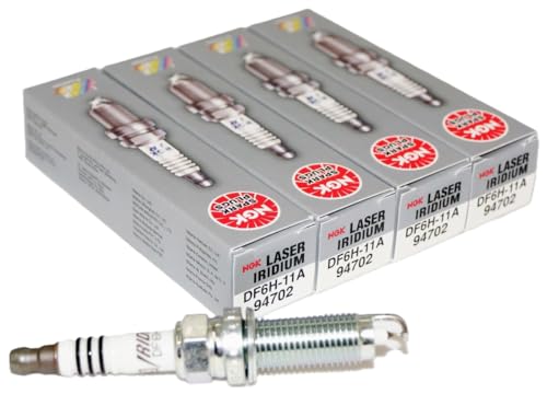 NGK Laser Iridium 94702 DF6H-11A Laser Iridium Spark Plug, 4