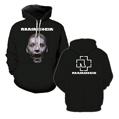 Sweat-Shirts Rock Métal Décontracté pour Concerts et Sorties Urbaines