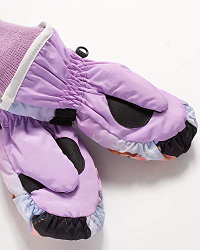 Disney Girls' Snow Ski Gloves –Insulated, Windproof, And Waterproof Minnie Mouse Or Frozen Anna And Elsa  thumb #1