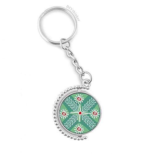 Porte-clé Mexique rotatif, une idée cadeau pour passionnés
