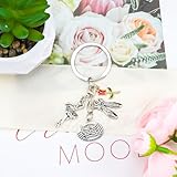 Ballet Dance Keychain Bag Pendant Backpack Accessories Handbag ackpack Purse Car Decor Gift for Women Men Children - Image 4