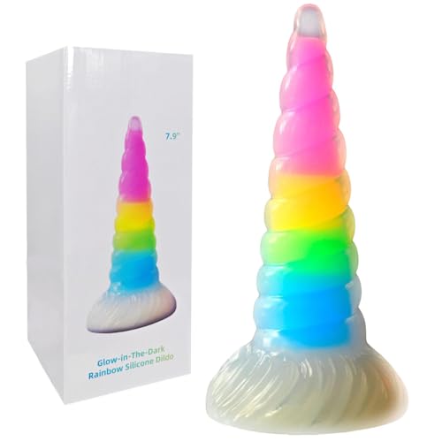Dildo licorne en silicone liquide BeHorny avec ventouse premium