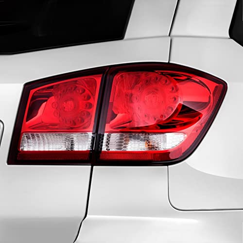 Fione Tail Lights Assembly Compatible With Dodge Journey 2011 2012 2013 2014 2015 2016 2017 2018 Led Rear Tail Light Lens Brake Lamp With Bulb Right Passenger Side Rh 68078464Ad Ch2805105­ #TOP1