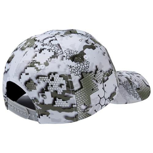 Image of Tactical Hat with Flag Patch Camo Military Army Hats Adjustable Trucker Baseball Cap Soft Top for Shooting