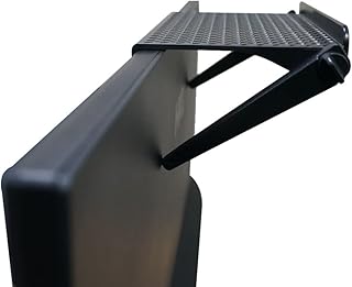 KROTUCOTY TV Top Shelf 7-Inch Wide Computer Screen Top Bracket Monitor Top Shelfs Mount, Adjustable Screen Shelf Stuff Organizer for Wi-Fi Router, Cable Box, Streaming Devices, Remote Controls