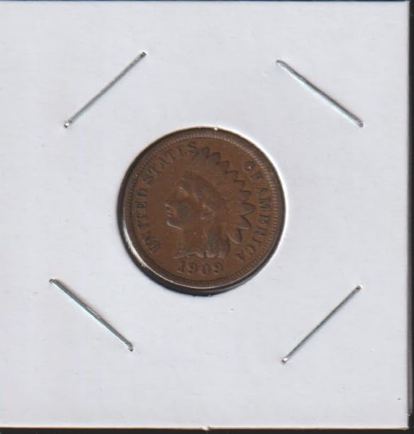 1909 Indian Head Penny Very Fine