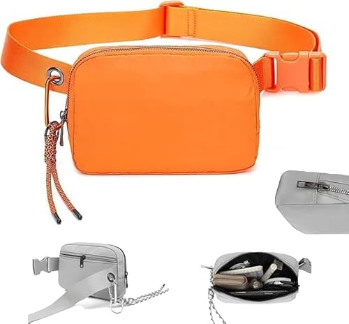 JUFKGBAR Borsa a Tracolla con Tracolla Regolabile, Borsa a Tracolla con Tracolla Lunga da 57 Pollici, Marsupio Impermeabile con Tracolla Regolabile, Borsa a Tracolla Sportiva Casual all'Aria Aperta