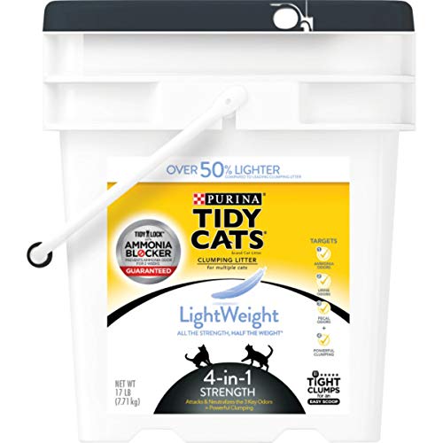 Purina Tidy Cats LightWeight 4in1 Strength Clumping Dust Free Cat