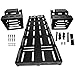 Flynsu Spare Tire Utility Cargo Basket Rack Storage Tray Replacement for 1976-2024 Jeep Wrangler JK JL TJ YJ CJ with 30