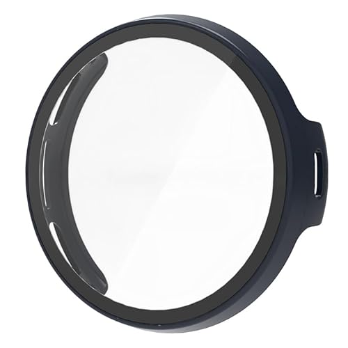 [koolriver] For Amazfit Active 3 Premium �P�[�X Active3 �J�o�[ �t���ʋ����K���X �S�ʕی� �t���ی�P�[�X �P�F/�N���A �t�B�������(�_�[�N�u���[)