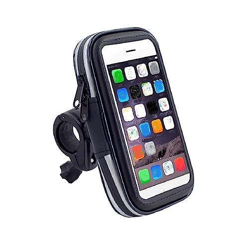 Support guidon bicyclette moto imperméable 360 pour Honeywell Dolphin CT50 étui noir