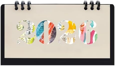 2026 Mini Desk Calendar Flip Monthly Memo Notes Calendar 6.9