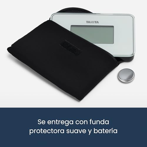 Miniatura 7 de Tanita Hd-386 Báscula Digital Portátil Multipropósito Compacta, Color Blanco Perla