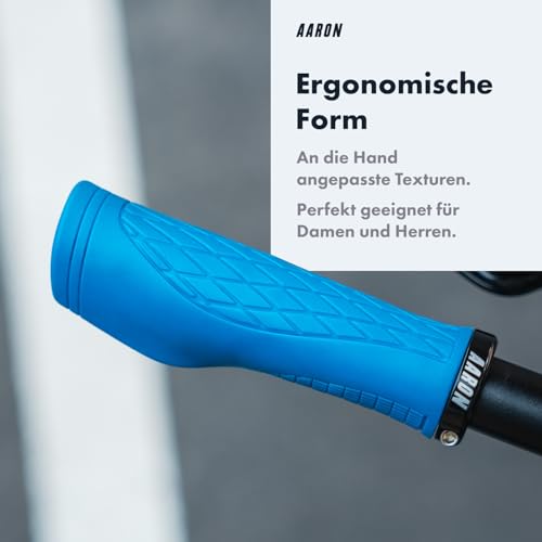 Fahrradgriffe aus Leder mit Gel-Dämpfung für verschiedene Fahrradtypen